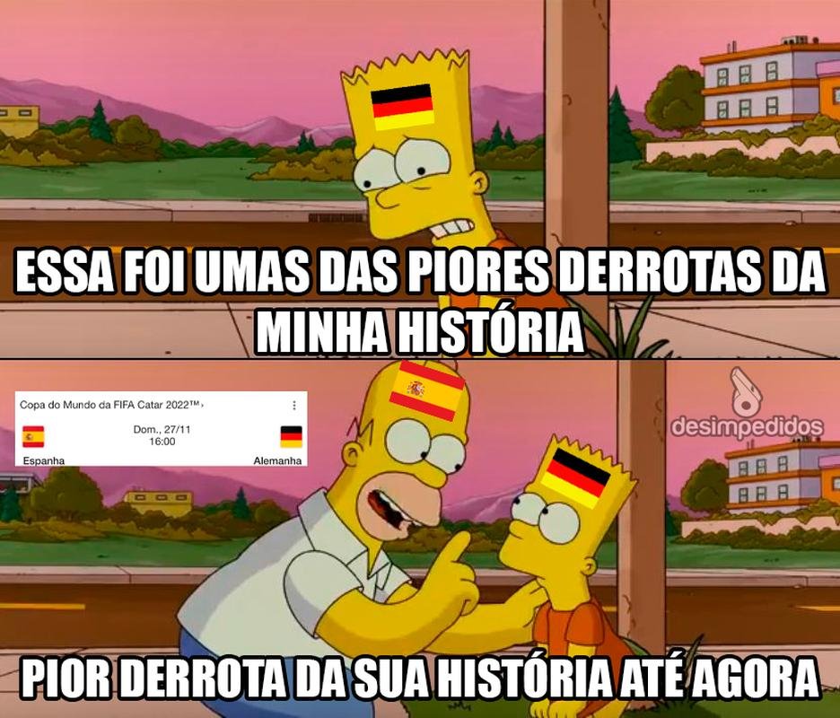 Memes da derrota da Alemanha para o Japo