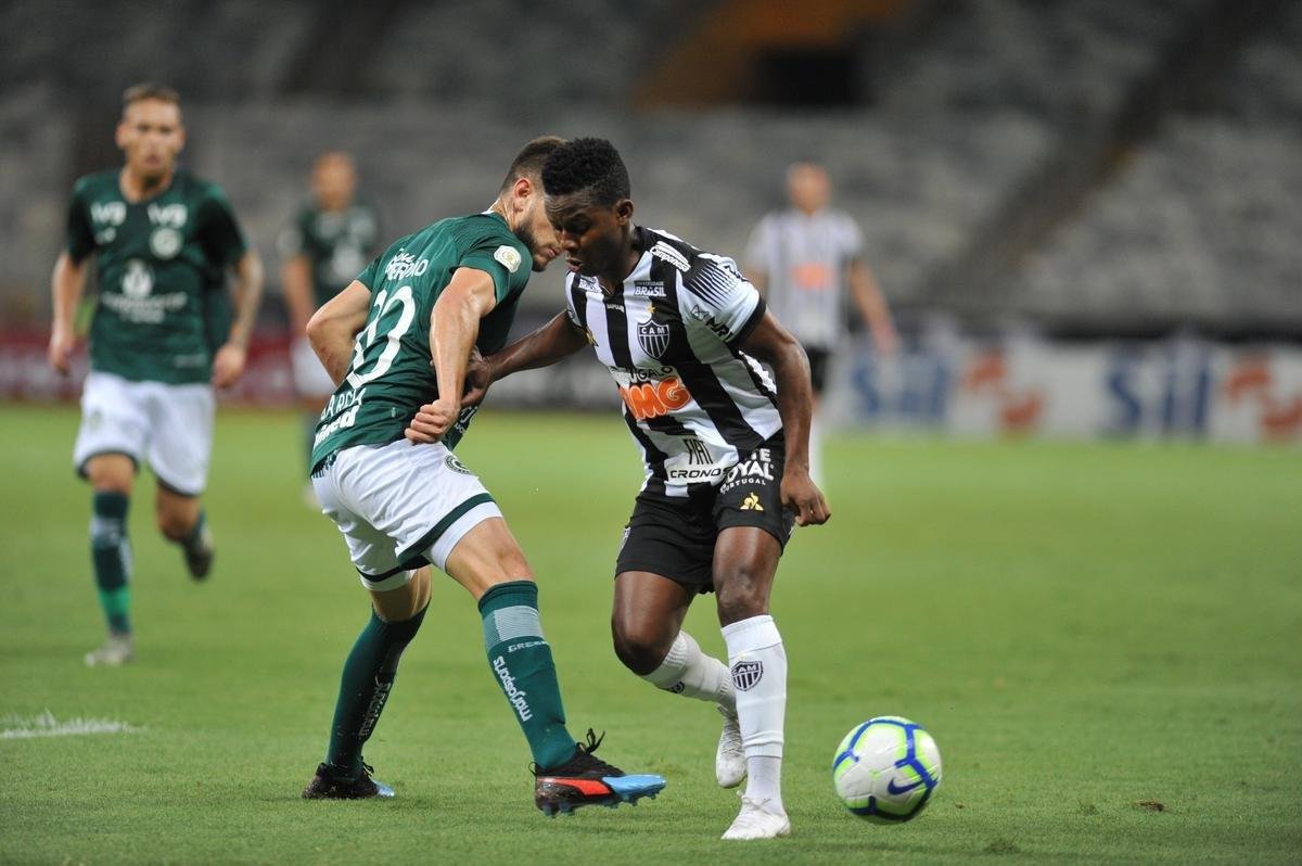 Atltico enfrentou o Gois em jogo do Campeonato Brasileiro 