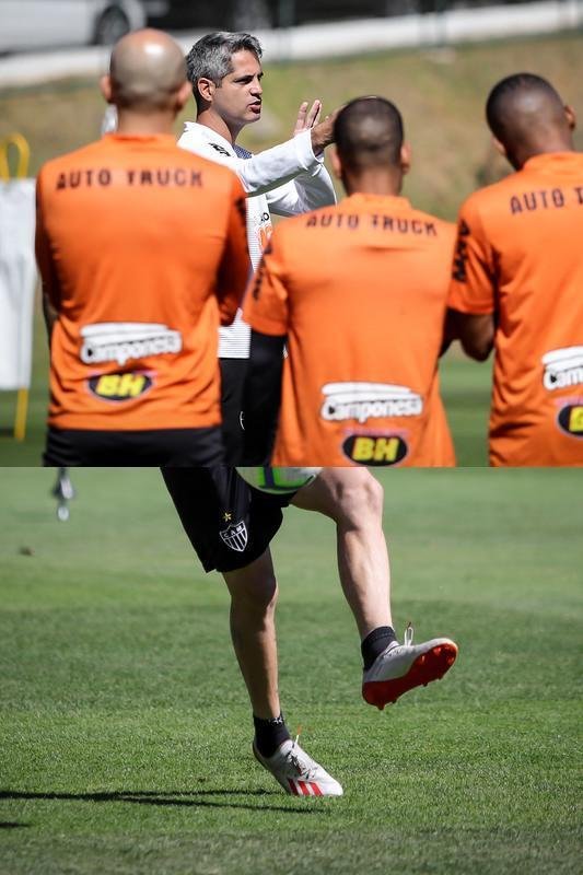 Atltico fez, nesta sexta, ltimo treino antes do duelo na Arena da Baixada