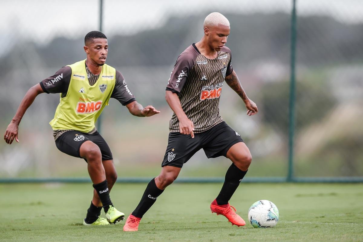 Fotos do treino do Atltico nesta quinta-feira