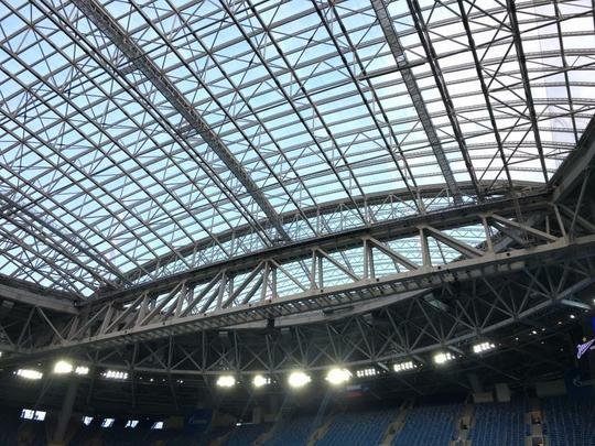 Estdio So Petersburgo receber um jogo do Brasil na primeira fase e uma das semifinais da Copa