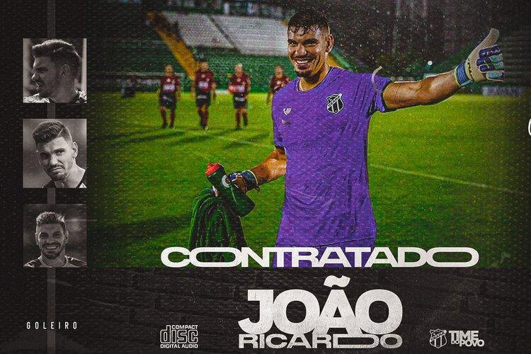 Joo Ricardo - Cear (Ex-Amrica) - Goleiro defendeu o Amrica entre 2014 e 2018
