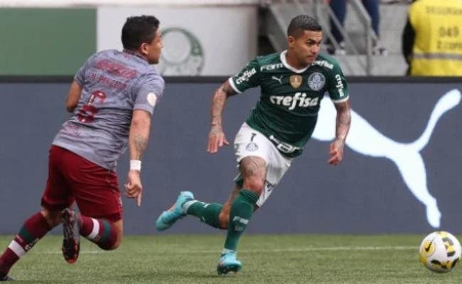 Palmeiras e Fluminense empataram por 1 a 1 no jogo do primeiro turno, em S�o Paulo