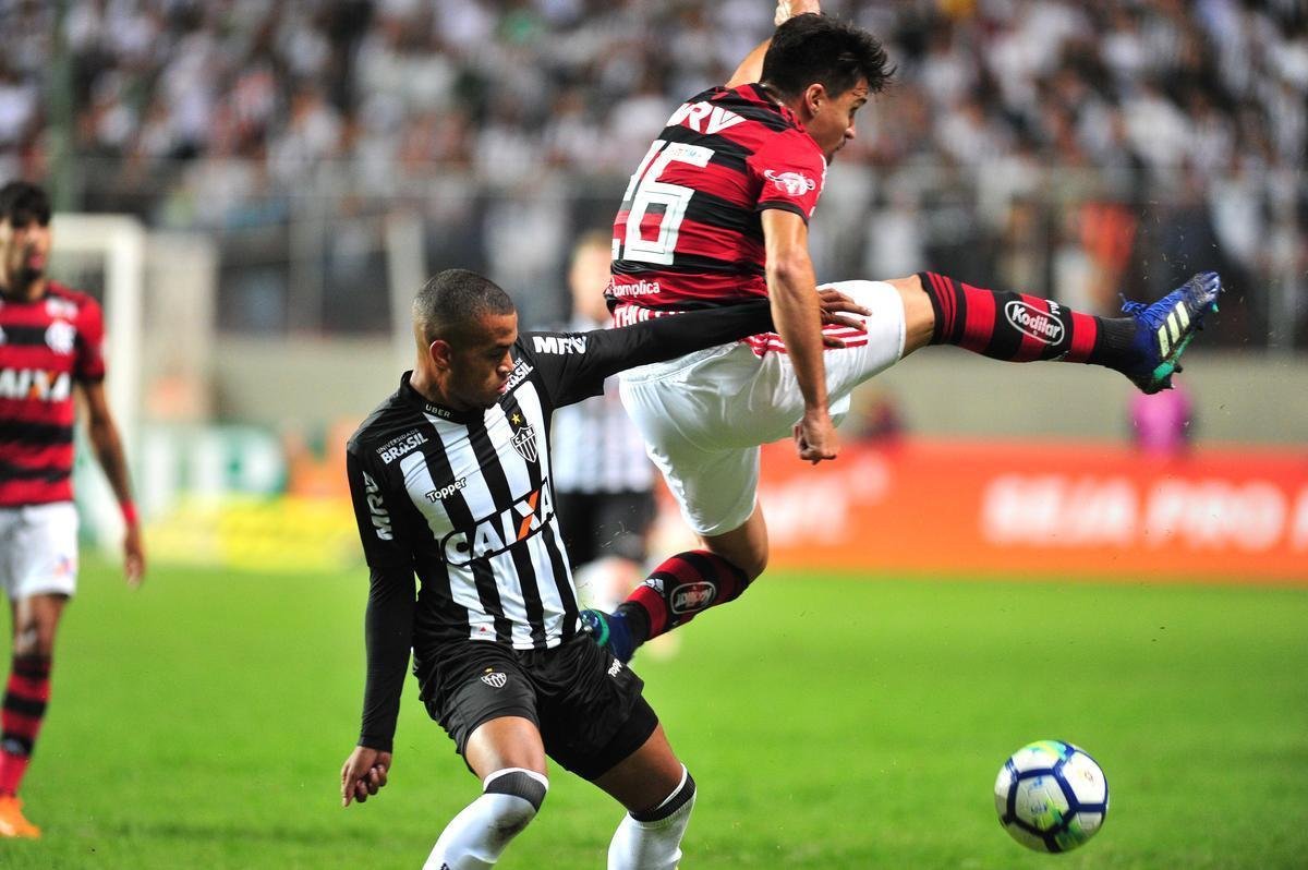 Fotos do primeiro tempo do duelo entre Atltico e Flamengo, no Independncia, pelo Brasileiro