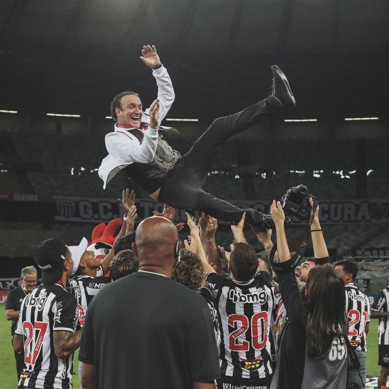 Fotos da festa do Atltico no Mineiro com a conquista do bicampeonato mineiro