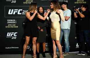 Encarada feminina do UFC 210: Cynthia Calvillo x Pearl Gonzalez