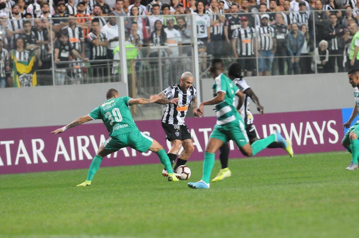 Fotos do primeiro tempo do jogo entre Atltico e La Equidad, no Independncia, pela Copa Sul-Americana