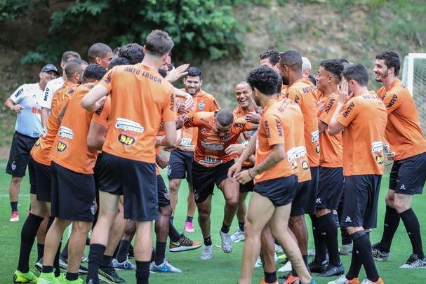 Veja fotos do jogo-treino do Atlético com o time sub-20