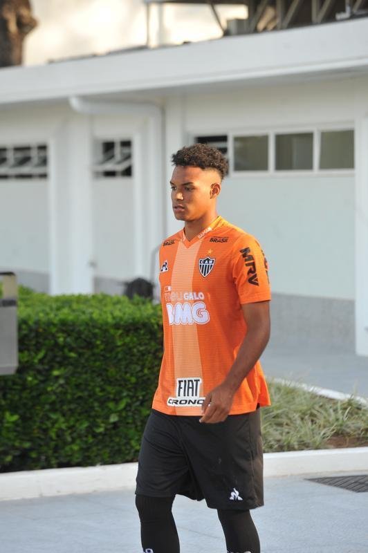 Fotos do ltimo treino do Atltico antes do jogo contra o Unin La Calera