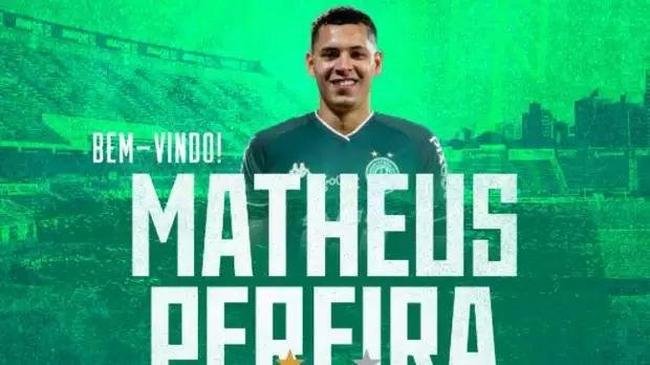 Em 2021, o lateral-esquerdo Matheus Pereira jogou 36 partidas pelo Cruzeiro. Nesta temporada, ele foi emprestado ao Guarani.
