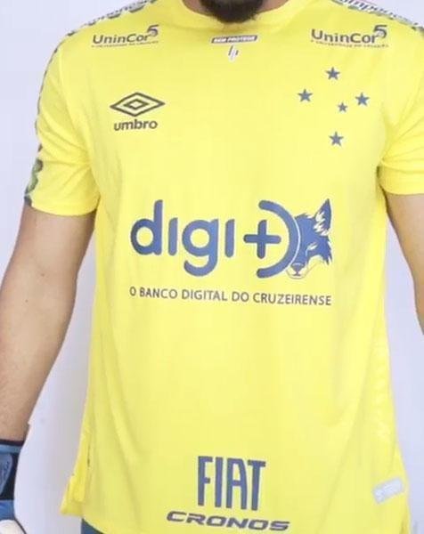 Vdeo de patrocinador Digimais revelou detalhes da nova camisa azul do Cruzeiro, modelo 2019