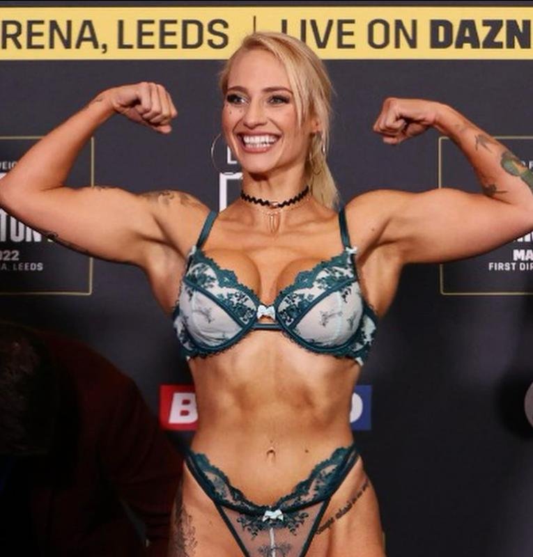 Fotos da boxeadora australiana Ebanie Bridges