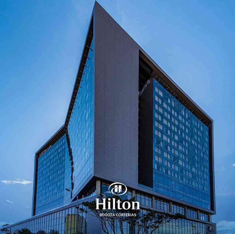 Fotos do Hilton Bogota Corferias, hotel que receber a delegao do Atltico na Colmbia para o compromisso pela Copa Libertadores, diante do Millonarios.