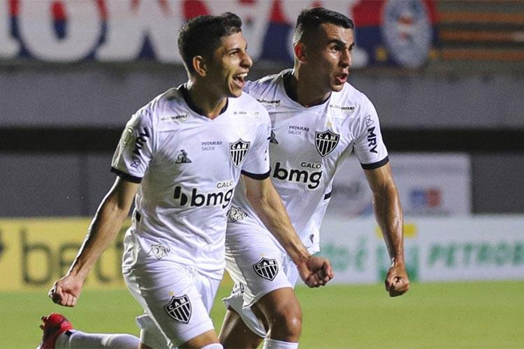 Bahia x Atltico: veja fotos do jogo em Salvador