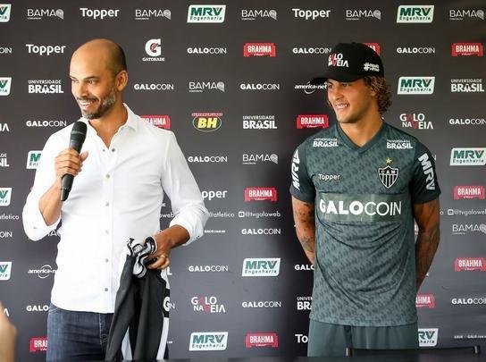 Fotos da apresentao de Guga no Atltico