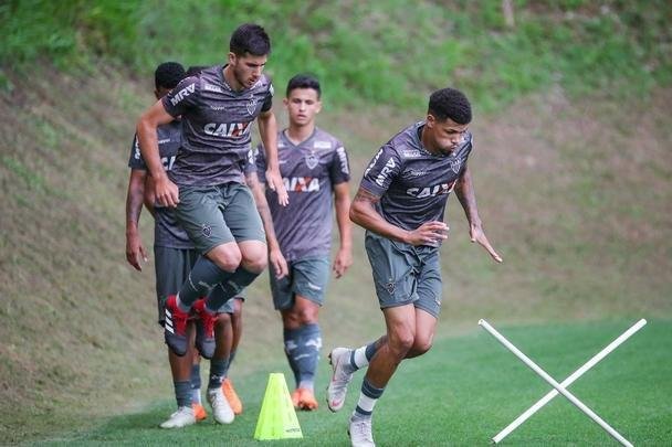 Atlético inicia preparação para enfrentar o Internacional