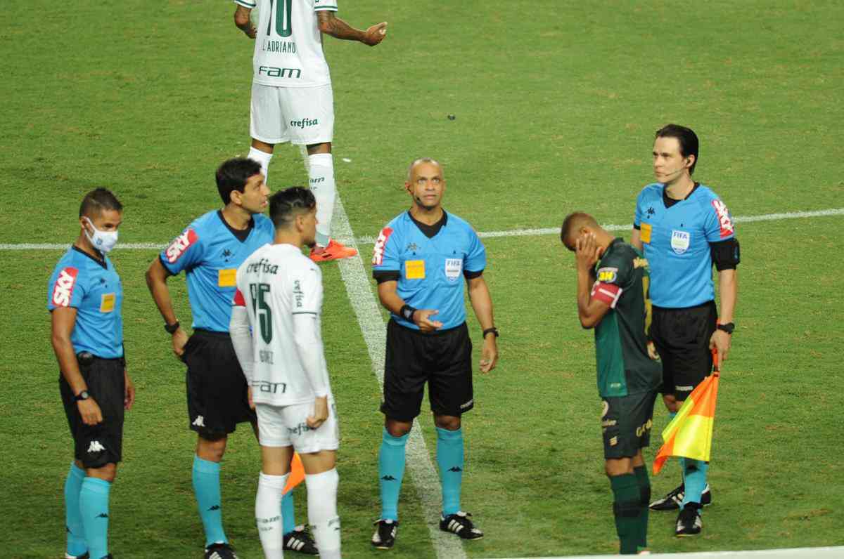 Fotos do jogo de volta da semifinal da Copa do Brasil, entre Amrica e Palmeiras, no Independncia, em Belo Horizonte (30/12/2020)