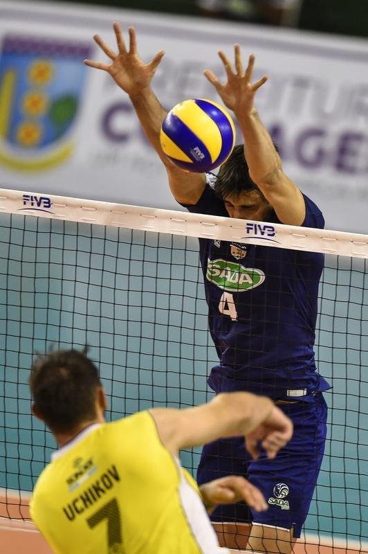 Cruzeiro e UPCN Bolvar Voley fizeram a final do Campeonato Sul-Americano de Clubes de Vlei, no Ginsio do Riacho, em Contagem