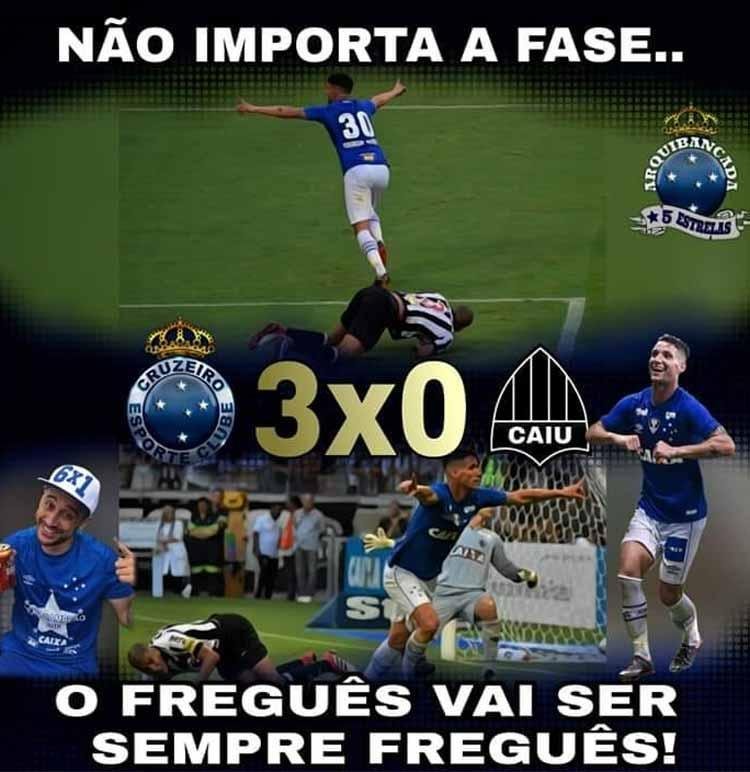 Veja os memes da vitria do Cruzeiro sobre o Atltico