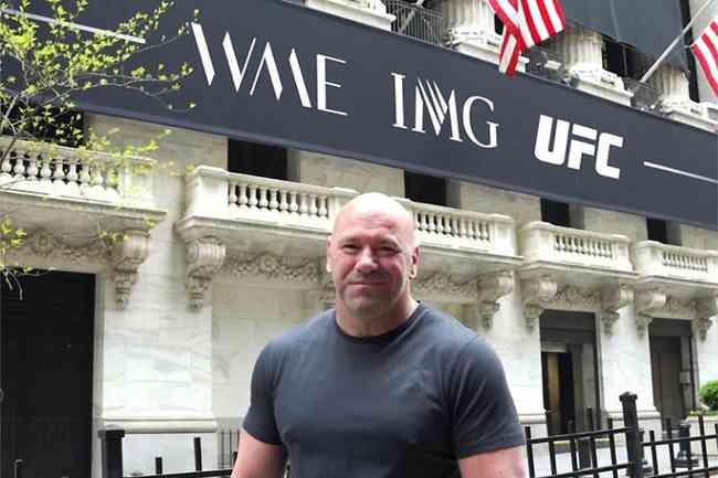 Dana White anuncia oferta de aes do UFC na Bolsa de Valores de Nova York