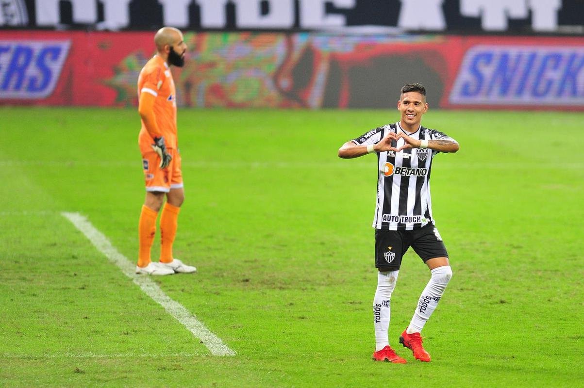 Imagens do confronto entre Atltico e Bahia, vlido pelas oitavas de final da Copa do Brasil 2021