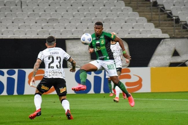 Fotos do empate por 1 a 1 entre Corinthians e Amrica, no Itaquero, em So Paulo, pela 21 rodada da Srie A do Brasileiro