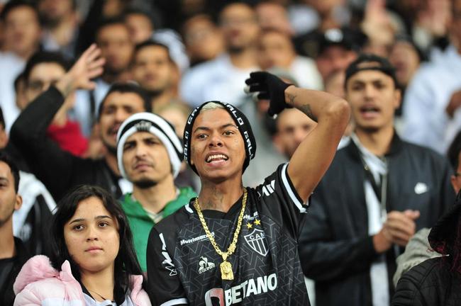 Fotos da torcida do Atltico na partida contra o Independiente del Valle, no Mineiro, em Belo Horizonte, pela Copa Libertadores