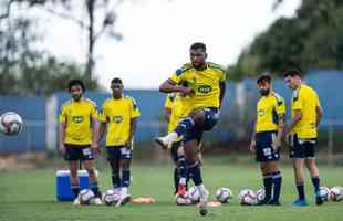 Fotos do treino do Cruzeiro desta quinta-feira (07/10)