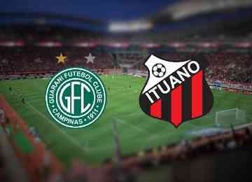 Confira o resultado da partida entre Guarani e Ituano