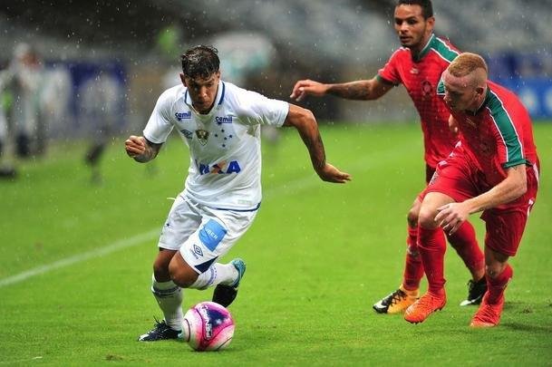 Lucas Romero pelo Cruzeiro na temporada 2018