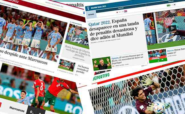Jornais no perdoaram a eliminao da Espanha e criticaram o estilo de jogo pouco objetivo da equipe de Luis Enrique