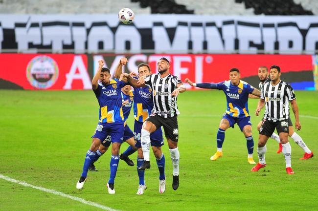 Fotos do jogo entre Atltico e Boca Juniors, no Mineiro, em Belo Horizonte, pela volta das oitavas de final da Copa Libertadores 2021