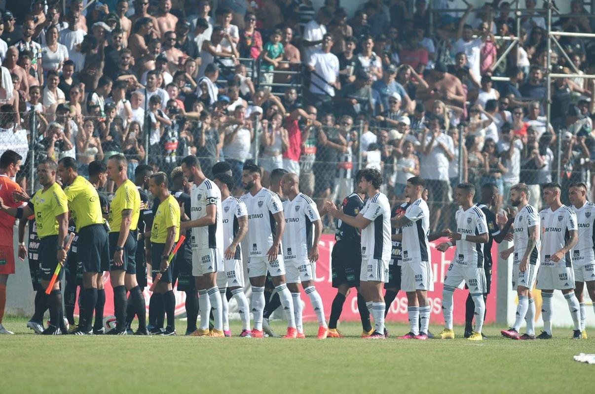 Fotos do jogo entre Athletic x Atltico, pelo Campeonato Mineiro