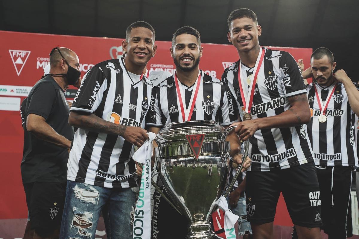 Fotos da festa do Atltico no Mineiro com a conquista do bicampeonato mineiro