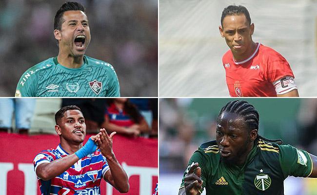 Fbio, Ricardo Oliveira, Pedro Rocha e Char participaram daquele clsico entre Cruzeiro e Atltico