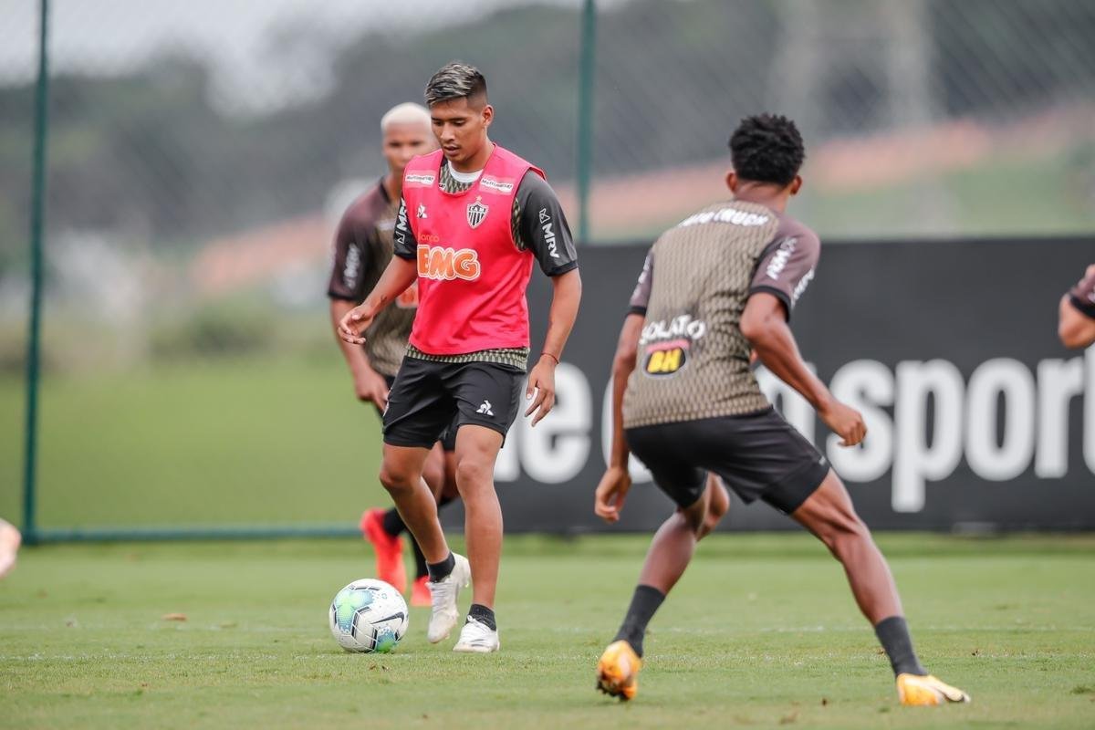 Fotos do treino do Atltico nesta quinta-feira
