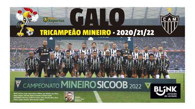 Baixe O Pôster Do Atlético Tricampeão Mineiro Superesportes