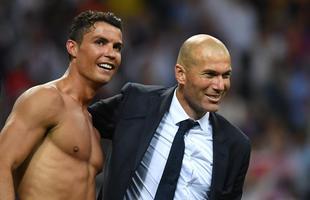 Veja imagens de Zidane como tcnico do Real Madrid