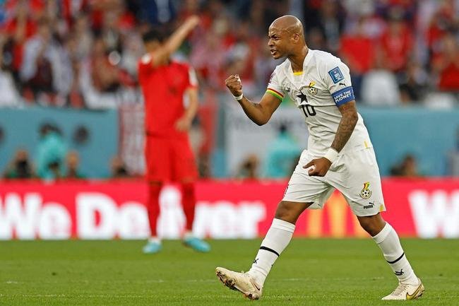 Imagens da partida entre Coreia do Sul e Gana, pelo Grupo H da Copa do Mundo, no Est�dio Cidade da Educa��o, em Al Rayyan 