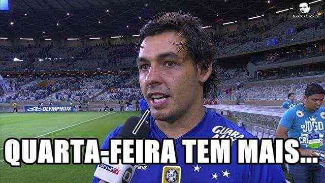 Memes da derrota do Cruzeiro para o Grmio no jogo de ida das semifinais da Copa do Brasil