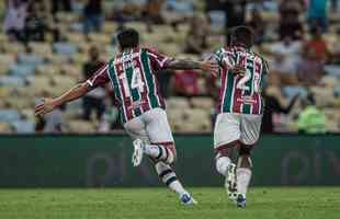 Fotos dos gols do Fluminense sobre o Atlético, no Maracanã, em partida pela 10ª rodada do Campeonato Brasileiro