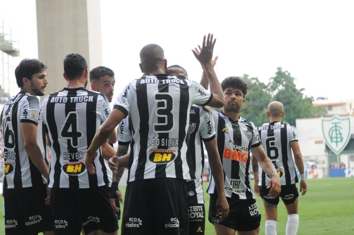 Atltico bateu o Santos na estreia de Vagner Mancini em Belo Horizonte