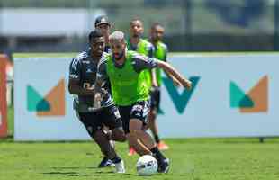 Atltico treinou na manh desta segunda-feira (16/1) na Cidade do Galo.