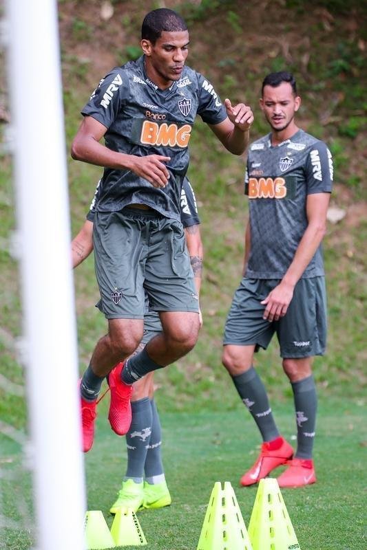 Atltico treinou nesta tera-feira, na Cidade do Galo