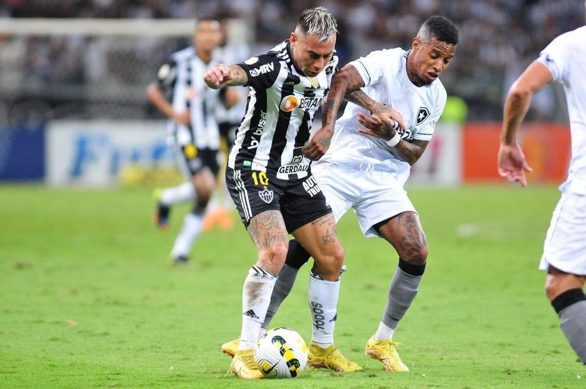 Atltico recebeu o Botafogo no Mineiro, em Belo Horizonte, pela 36 rodada do Campeonato Brasileiro de 2022.