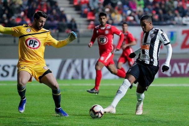 Confira fotos da partida disputada no Chile, pela Copa Sul-Americana
