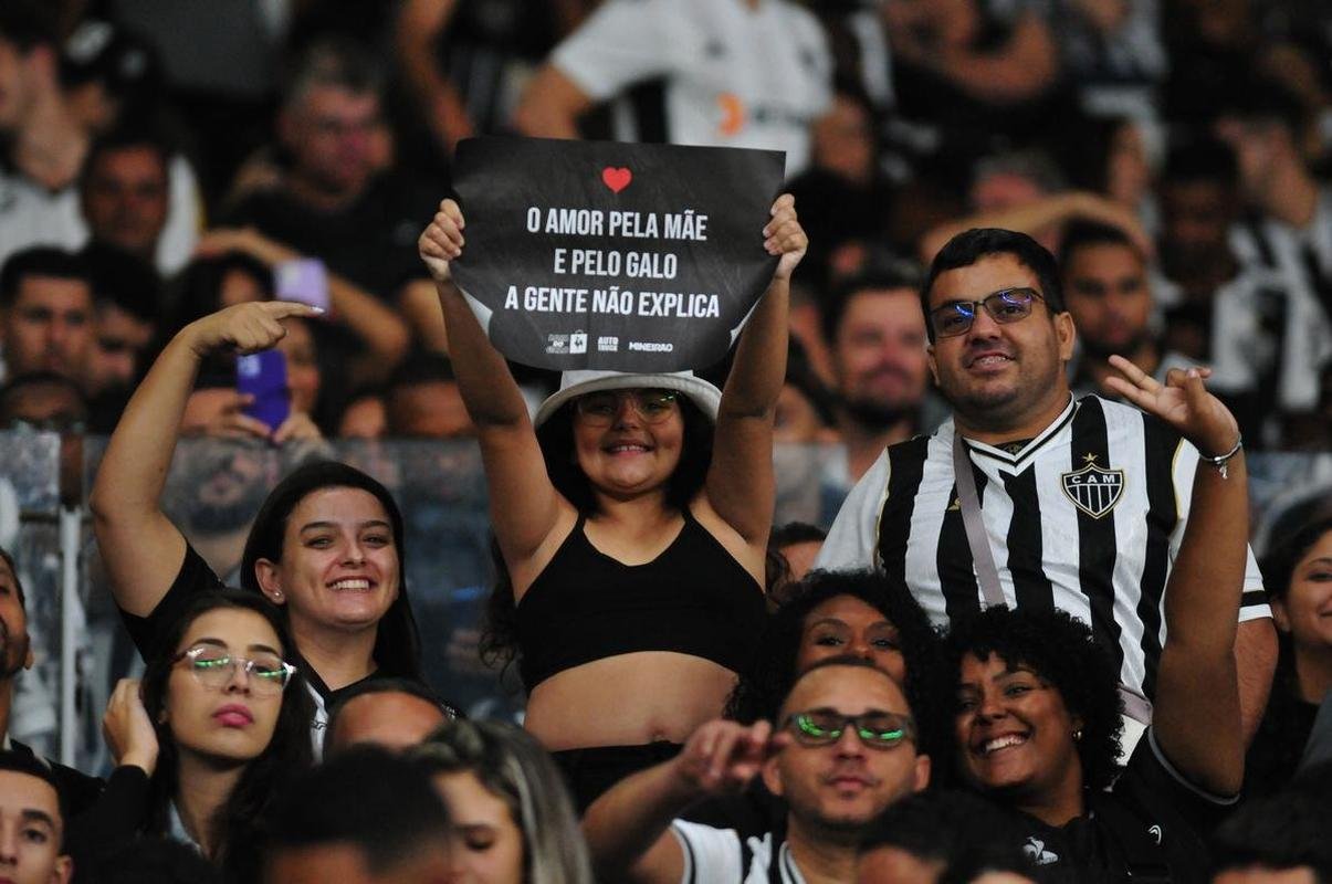 Fotos do jogo entre Atltico-MG e Internacional