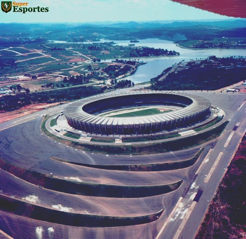 Foto area do Mineiro do ano de 1970