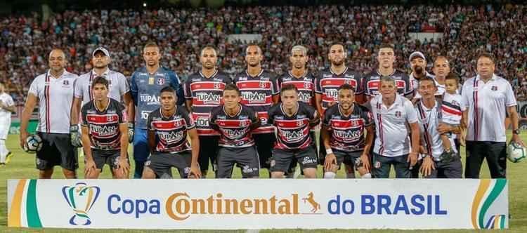 Time que entrou em campo pelo Santa Cruz