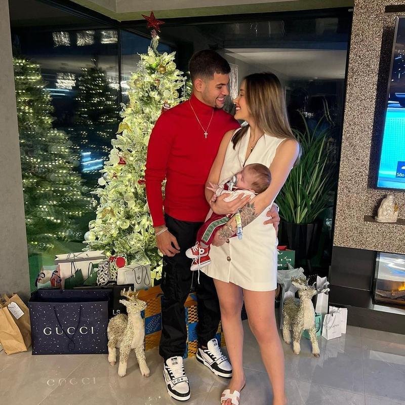 Bruno Guimares e famlia